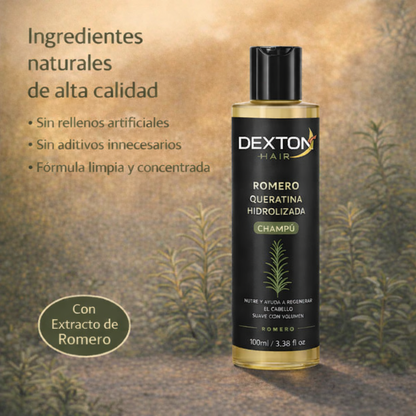 Champú DextonHair™ para el Crecimiento del Cabello